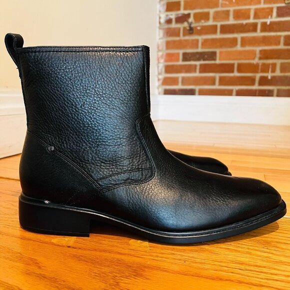 Rockport Men’s Black Leather Zip Up Anlke Boots Size 11 W NEW main image 9